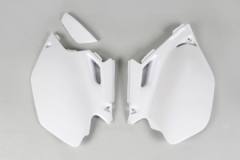 TAMPA LATERAL / NUMBER PLATE LATERAL WRF250 / WRF450 03/06 PAR UFO