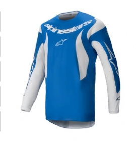 CAMISA ALPINESTARS FLUID HAUL AZUL BRANCO