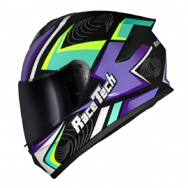 CAPACETE RACE TECH HIT DRAW BLACK PURPLE