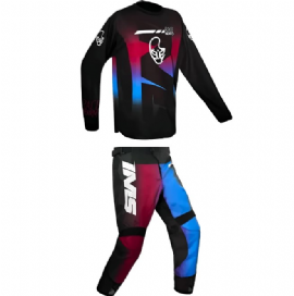 KIT CALCA CAMISA IMS MX 25 ROXO AZUL