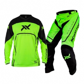 KIT CALCA CAMISA MATTOS RACING INFANTIL SAX AMARELO FLUOR