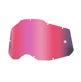 LENTE OCULOS 100 RACECRAFT 2 / ACCURI 2 / STRATA 2 ESPELHADA PINK