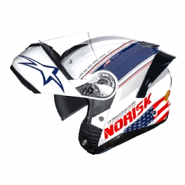 CAPACETE NORISK FORCE II GRAND PRIX USA