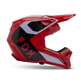 CAPACETE FOX V1 LEAN VERMELHO