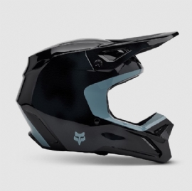 CAPACETE FOX V1 TAUNT PRETO