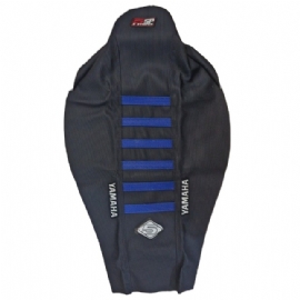 CAPA BANCO YZF250 12 5SP 5 STRIPES PRETA TIRAS AZUIS 5INCO