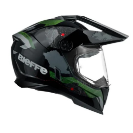 CAPACETE BIEFFE B TRAIL FRONTIER PRETO VERDE