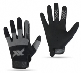 LUVA MATTOS RACING ATTACK CINZA PRETO