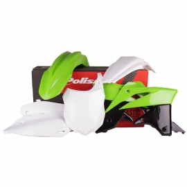 KIT PLASTICOS KXF250 13/16 C/ NUMBER PLATE POLISPORT