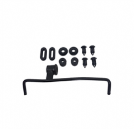 KIT SUPORTE ABA ALETA TANQUE CRF230 C/ BORRACHAS E GRAMPOS AMX