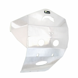 PROTETOR MOTOR KXF450 / KX450XC / KXF250 / KX250XC 19/23 ALUMINIO POLIDO START RACING