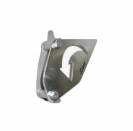 PROTETOR PINHAO CRF250R 05/09 CRF250X 05/18 ALUMINIO POLIDO START RACING