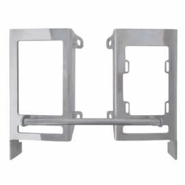 PROTETOR RADIADOR MXF250RX / MXF300RX 17/21 ALUMINIO POLIDO START RACING