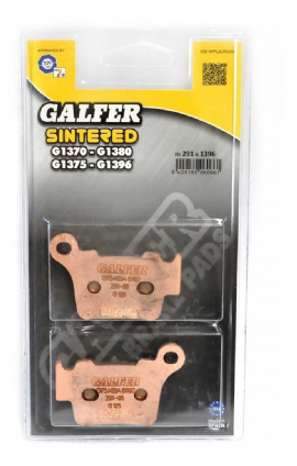 PASTILHA FREIO KTM / HUSABERG / HUSQVARNA 125 A 530 04/22 TRASEIRA GALFER