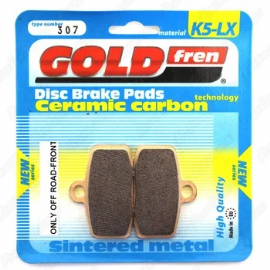 PASTILHA FREIO KTM SX85 12/18 DIANTEIRA GOLDFREN