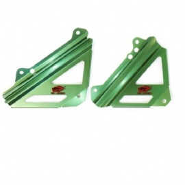 PROTETOR RADIADOR KXF250 06/08 RED DRAGON