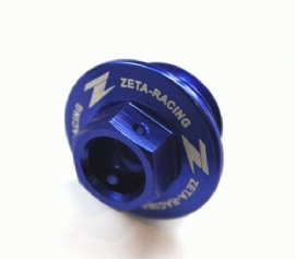 TAMPA OLEO MOTOR KX250 05/08 KXF250 04/20 KXF450 06/20 KLX450R 08/15 RMZ250 04/06 ALUMINIO ZETA