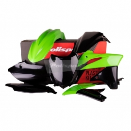 KIT PLASTICOS KXF250 13/16 C/ NUMBER PLATE POLISPORT