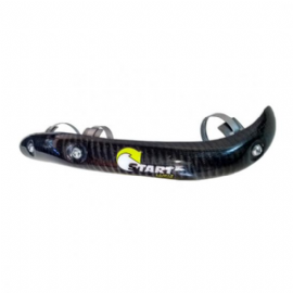 PROTETOR CURVA ESCAPAMENTO KTM EXCF350 / XCF350 / XCFW350 12/16 CARBONGLASS START RACING