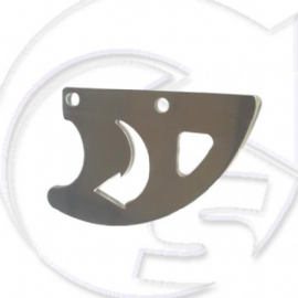 PROTETOR DISCO TRASEIRO CRF450RX 17/21 CRF450R 02/20 CRF250X 04/18 CRF250RX 18/21 CRF250R 04/20 CRF250X 05/17 CR125 / CR250 05/08 ALUMINIO POLIDO START RACING