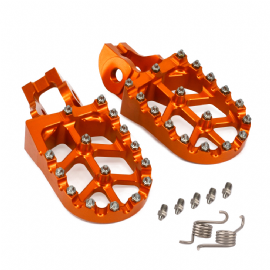 PEDALEIRA KTM 2T / 4T 17/18 HUSQVARNA 16/18 ALUMINIO C/ MOLAS