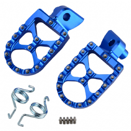 PEDALEIRA YZ85 / YZ125 / YZ250 / YZF250 / YZF250X / YZF450 / WRF250 / WR250 / WRF450 C/ MOLAS ALUMINIO IMPORTADA