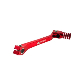 PEDAL CAMBIO CRF250F ALUMINIO C/ BUCHA ACO RED DRAGON