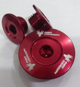 KIT TAMPA GERADOR CRF230 / CRF150R 07/16 CRF450R 04/14 RED DRAGON