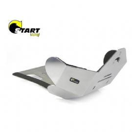 PROTETOR MOTOR WRF250 07/11 WRF450 07/15 ALUMINIO POLIDO START RACING