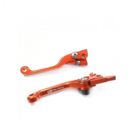 KIT MANETE RETRATIL KTM 00/13 FREIO BREMBO / EMBREAGEM MAGURA RED DRAGON