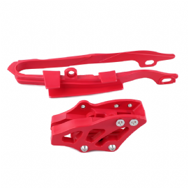 KIT GUIA CORRENTE DIANTEIRO / TRASEIRO CR125 / CR250/CRF450X 05/07 CRF250R/CRF450R 05/06 CRF250X 06