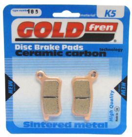 PASTILHA FREIO KTM SX65 02/08 SX85 11 DIANTEIRA SX65 09/20 SX85 03/10 DIANTEIRA / TRASEIRA GOLDFREN