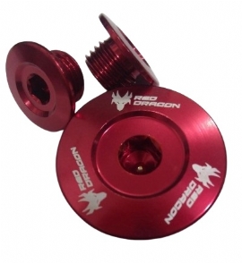 KIT TAMPA GERADOR CRF250R / CRF250X 04/14 RED DRAGON