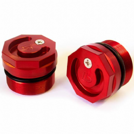 TAMPA SUSPENSAO C/ VALVULA DE ALIVIO CRF230 BIKER