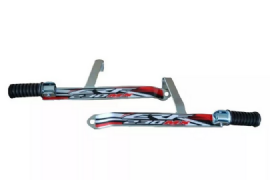 SUPORTE PEDALEIRA GARUPA CRF230 5INCO