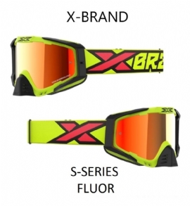 OCULOS XBRAND S SERIES ESPELHADO AMARELO FLUOR