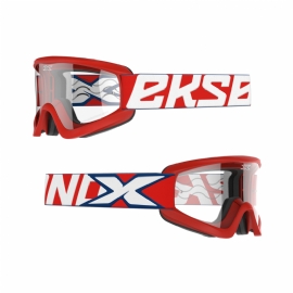 OCULOS XBRAND FLAT OUT TRANSPARENTE VERMELHO