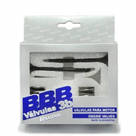 VALVULA ADMISSAO CRF250R 10/17 KIT 2PCS C/ MOLAS 3B BBB