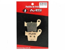 PASTILHA FREIO CR125 / CR250 02/07 CRF250R / CRF450R / CRF250X / CRF450 / CRF250RX / CRF450RX  02/22 CRF250F TRASEIRA IMS