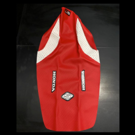 CAPA BANCO CRF250R 10/13 CRF450R 09/12 5PA TRACTION CONCEPT VERMELHO BRANCO 5INCO