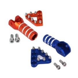 KIT PONTA PEDAL FREIO / PEDAL CAMBIO KTM ALUMINIO