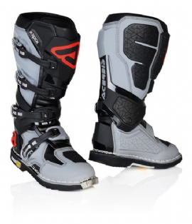 BOTA ACERBIS X ROCK PRETO CINZA