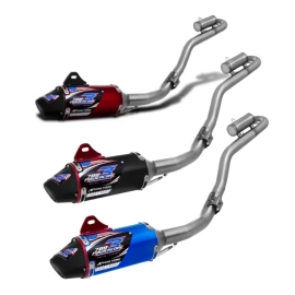 ESCAPAMENTO XR250 TORNADO POWERCORE 3 TITANIUM PONTEIRA  CURVA PRO TORK