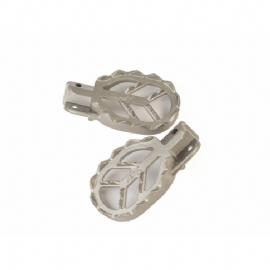 PEDALEIRA CRF230 / CRF250F / XR200 / XR250 TORNADO / DT200 / LANDER / XRE300 INOX PAR AMX