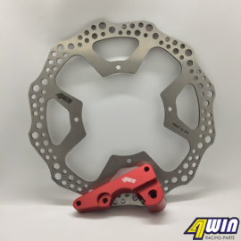 DISCO FREIO DIANTEIRO CRF230 / CRF250F / XR250 TORNADO / XR200 270MM C/ SUPORTE STANDARD 4WIN