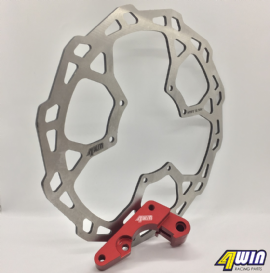 DISCO FREIO DIANTEIRO CRF250R / CRF450R 19/22 280MM C/ SUPORTE FACTORY 4WIN