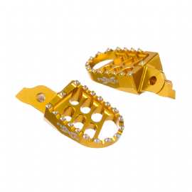 PEDALEIRA RMZ250 07/19 RMZ450 05/07 OFF ROAD ALUMINIO MOTOX