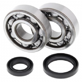 KIT ROLAMENTOS VIRABREQUIM RM125 89/08 C/ RETENTORES ALL BALLS