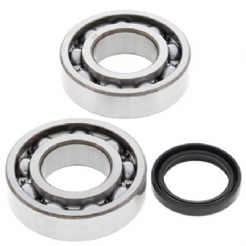 KIT ROLAMENTOS VIRABREQUIM KXF250 04/18 RMZ250 04/06 C/ RETENTOR ALL BALLS