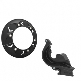 COMBO PROTETOR PINHAO  PROTETOR COROA ANTI BLOCK CRF250F ANKER